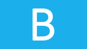 B