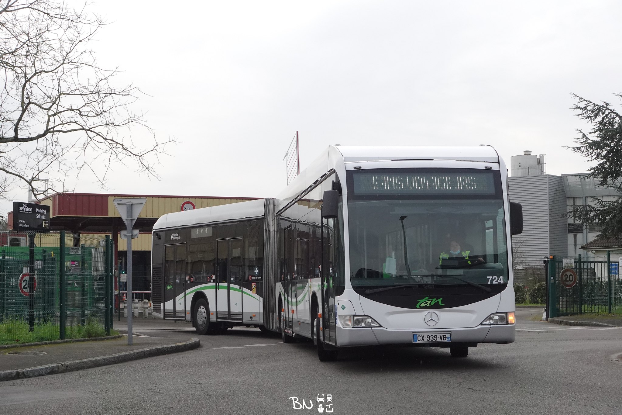 Mercedes-Benz Citaro G Facelift GNV BHNS n°724 - TC Infos